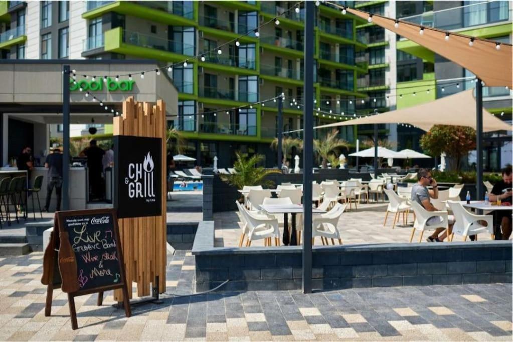 Alezzy Beach Apartament Prima Linie La Mare Navodari Luaran gambar