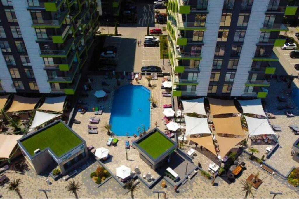 Alezzy Beach Apartament Prima Linie La Mare Navodari Luaran gambar